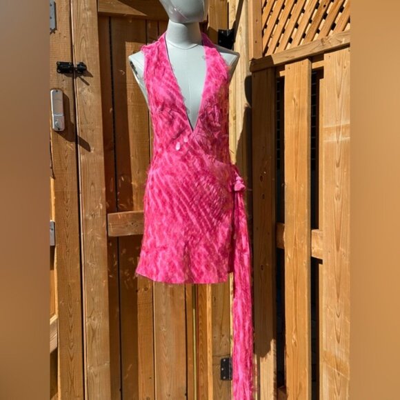 🆕 MISHA COLLECTION 🧿 NWOT The Sapphire Sequins Mini Dress, Fuschia Sz S - US 4 - Picture 12 of 16